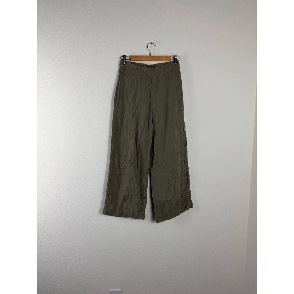 Jenni Kayne Playa pajama set XS olive green khaki - Picture 7 of 8